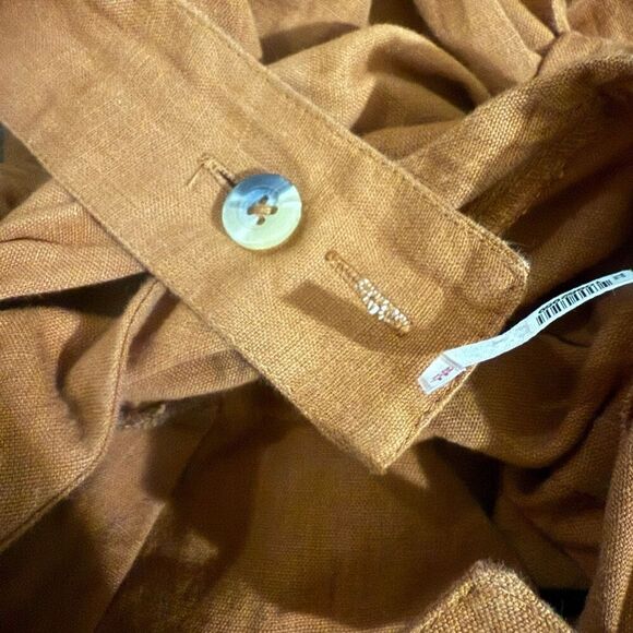 Free people Llara linen blend mini dress with pockets size XS - Picture 5 of 5